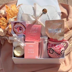 Relaxation gifts for women - Thank You Gift Idea - Spa gift set for her - Gift box for woman - Spa Kit for Women - Appreciation Gift for Her
