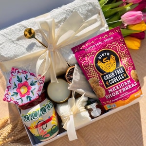 Self Care Gift Box, Sending Hugs Gift Box, Care Package for Her, Care Package Friend, Tea Gift Box, Cheer Up Gift Box, Thinking of You Gift