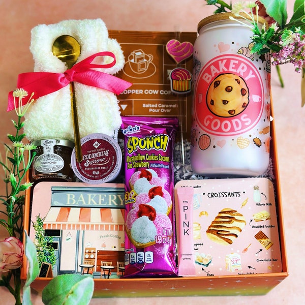 Care Package for Her, Birthday Gift Basket, Get Well Soon Gift, Gift Box for Women, Cheer Up Gift Box, Gift for Best Friend, Hygge Gift Box