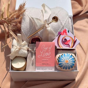 Care Package for Her, Birthday Gift Basket, Get Well Soon Gift, Gift Box for Women, Hygge Gift Box, Thinking of You Gift, Self Care Package