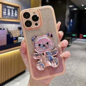 3D Cartoon Bär iPhone Hülle, iPhone 11 Hülle, 14 13 12 Pro Max Hülle, iPhone 13 12 Mini Hülle, iPhone 14 + Hülle, Luxus Handyhülle