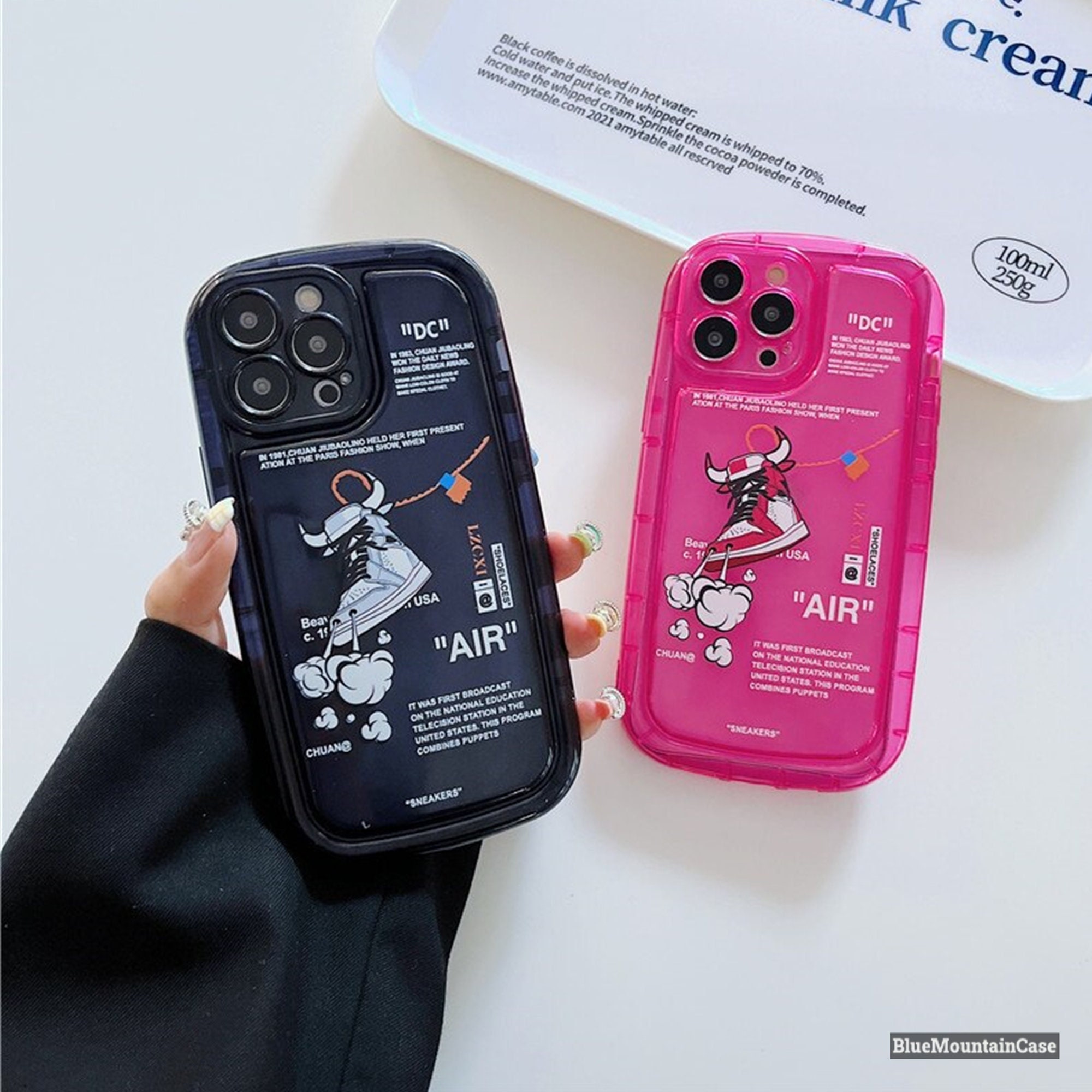 Cool iPhone 14 Case for Boys Men, Ins Off Sports Shoes Trunk Box