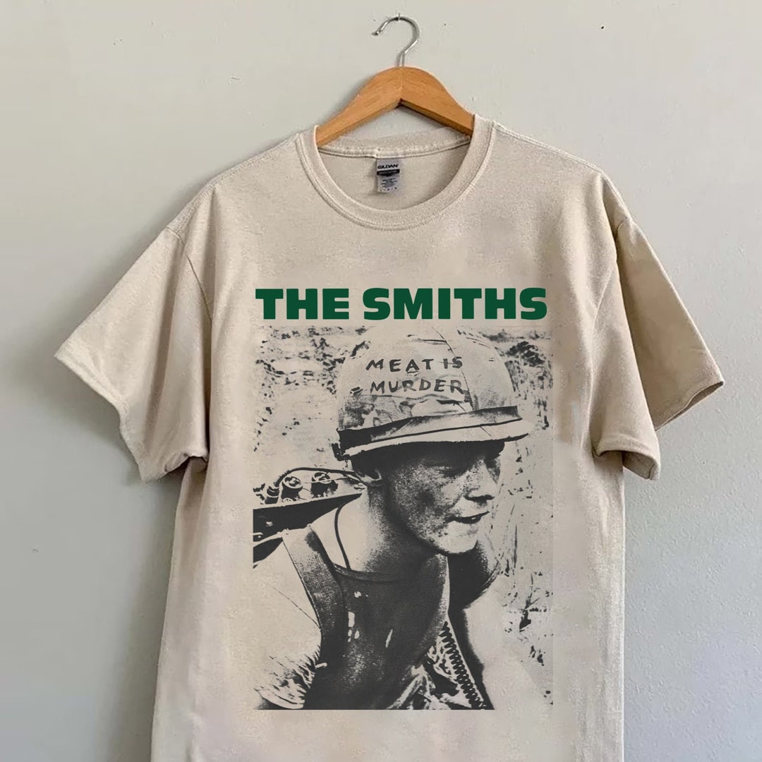 The Smiths Vintage Tshirt Sweatshirt Hoodie Meat is Murder Etsy