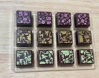 Tea Trio: Chai, Matcha, Earl Grey Chocolates, Mother's Day, Truffles, Gourmet, Artisan, Gift