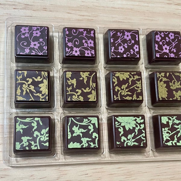 Tea Trio: Chai, Matcha, Earl Grey Chocolates, Mother's Day, Truffles, Gourmet, Artisan, Gift