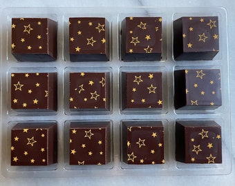 Salted Caramel Dark Chocolates, Truffles, Gourmet, Artisan, Gift, Mother's Day