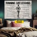 Personalized Running Life Lessons Canvas Print - Motivational Poster - Etsy