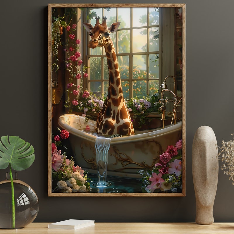 Giraffe Wall Decor - Etsy