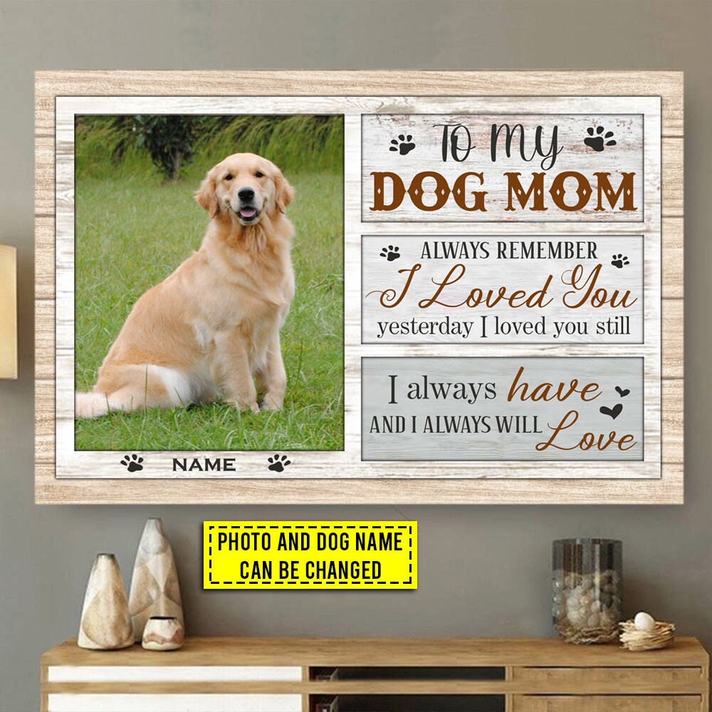 Dog Mom - Happy Mother's Day, dog lover, Mother's Day gift Poster for Sale  by Colors nature