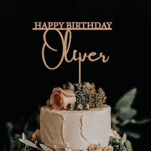 Happy Birthday Cake Topper, Happy Birthday Tortenstecker, Happy Birthday Tortenstecker, Happy Birthday Cake Topper, Alles Gute zum Geburtstag Tortendeko