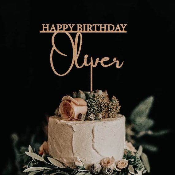 Topper per torta di compleanno personalizzato in acrilico con nome personalizzato, specchio per età glitter oro argento, festa in plastica tagliata al laser in plexiglas - Italia