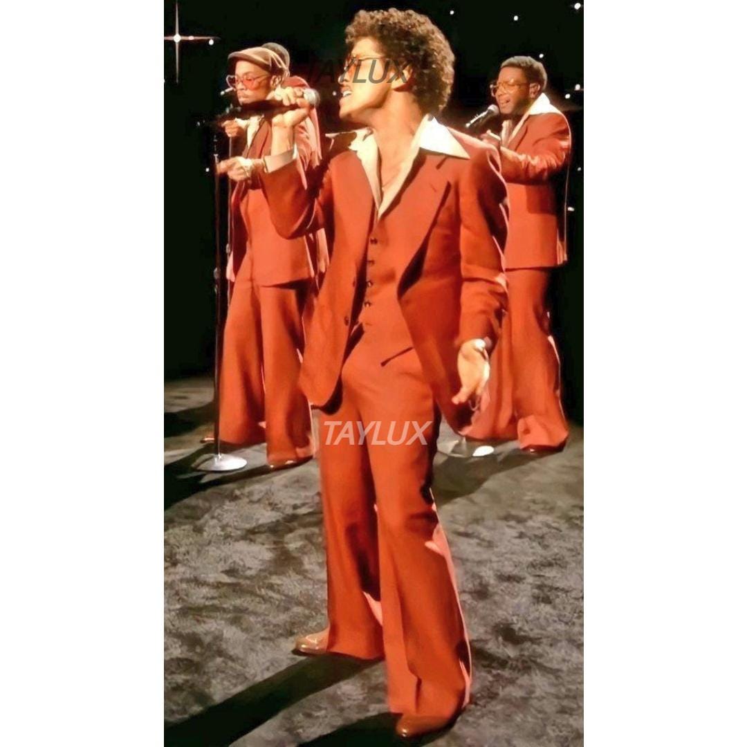 RUNQHUI Combinaison Disco Homme - Métallique Brillant, Pantalon Évasé, Look Années 70 Clubwear, Party Halloween Carnaval S-4XL