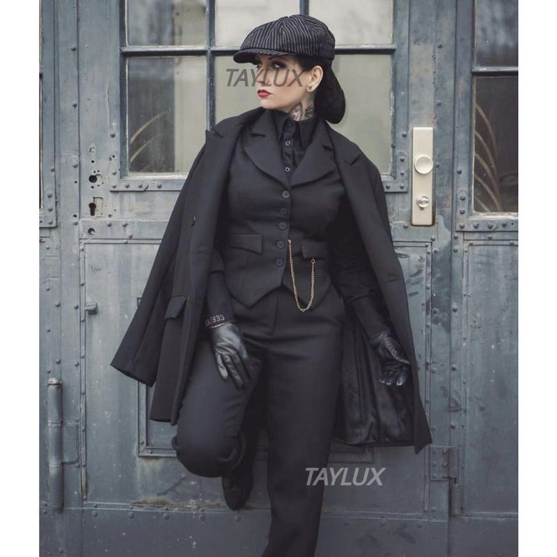 Schne Peaky Blinders Outfit Damen Fotos