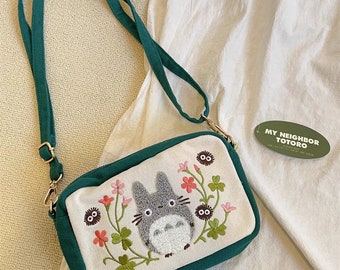 Bolso bandolera estilo estudio Totoro Ghibli