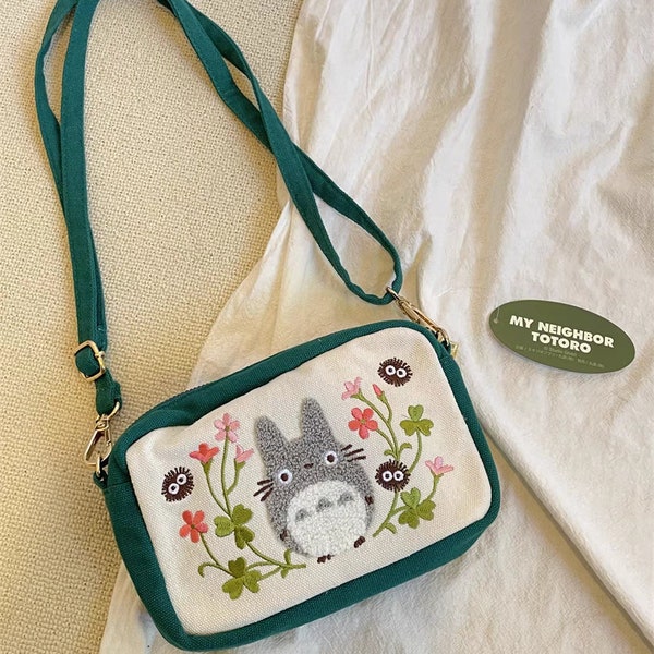 Totoro Ghibli studio shoulder cross body bag