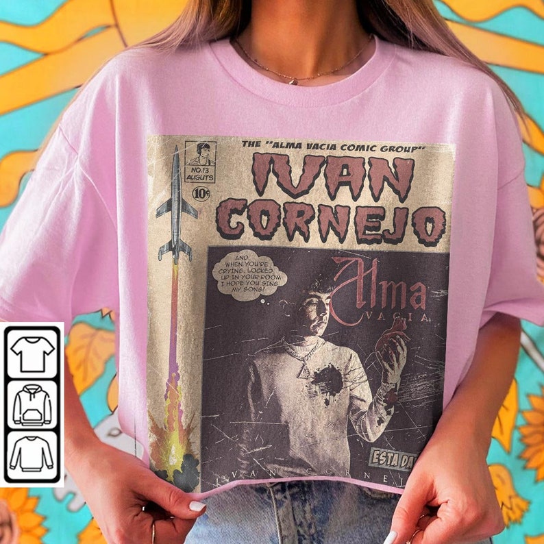 Ivan Cornejo Comic Shirt 90S Vintage Merch Book Art Alma Etsy Canada