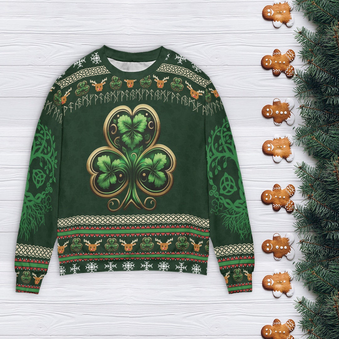 Ireland Hoodie - House of O'QUIN (Annaly) Irish Celtic Shamrock