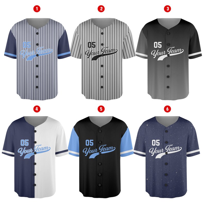 Baseball Team Shirt - Etsy
