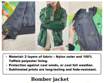 Jesus is My Savior Bomber Jacket, Christian Jacket, Jesus Jacket