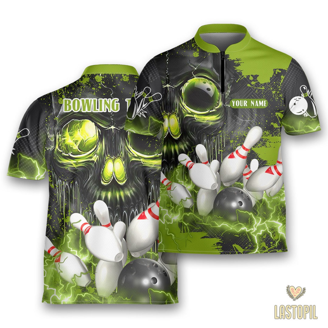 Custom Bowling Shirts for Men Bowling Shirt Bowling Team Jerseys Gift