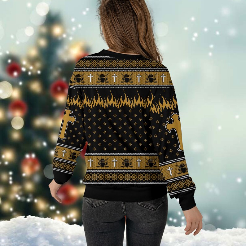 Jesus Saves Hockey Man Christmas Ugly Sweater, Canada Hockey Sweatshirt