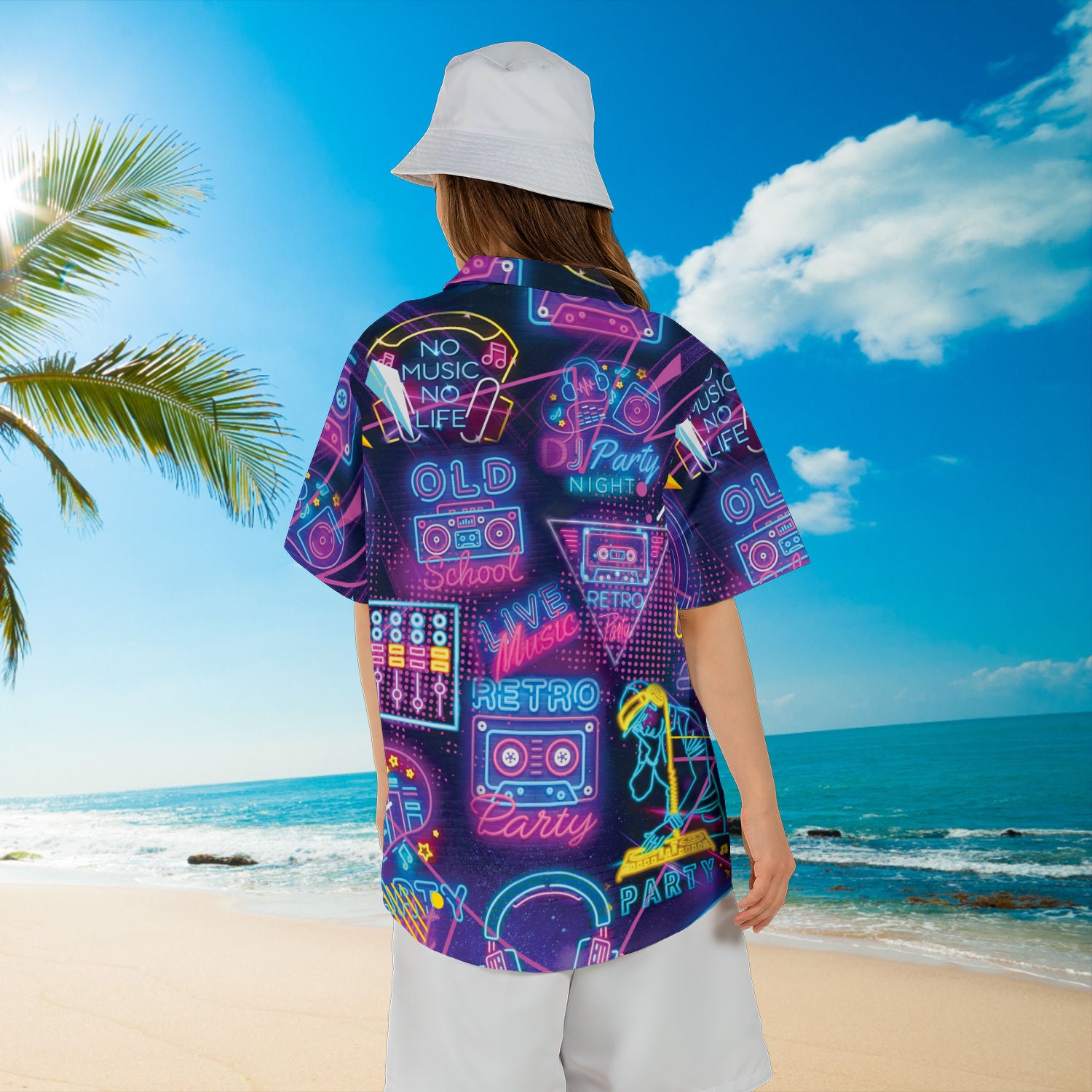 DJ Music Hawaii Shirt, Old School Shirt, Record Hawaiian