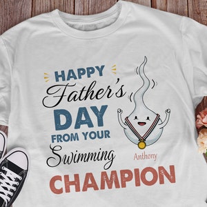 Happy Father&#39;s Day T-Shirt, Dad Tee, Custom Dad Shirt With Kids Names, Grandpa and Grandkids Tee, Father&#39;s Day 2023 Shirt
