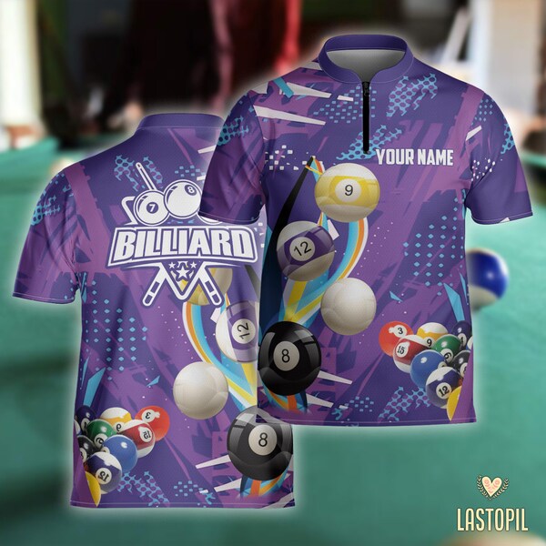 Billiard Team Shirts Etsy