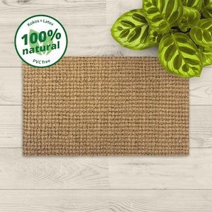 Naturale kokosmat deurmat - ca. 45 x 75 cm