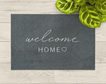 waschbare Fußmatte Fashion "welcome Home"