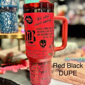 Black Dagger Brotherhood Merch | J.R. Ward | BDB Officially Licensed Merch | Dark Lover | Lover Awakened | Bookish | Engraved Tumbler image 2