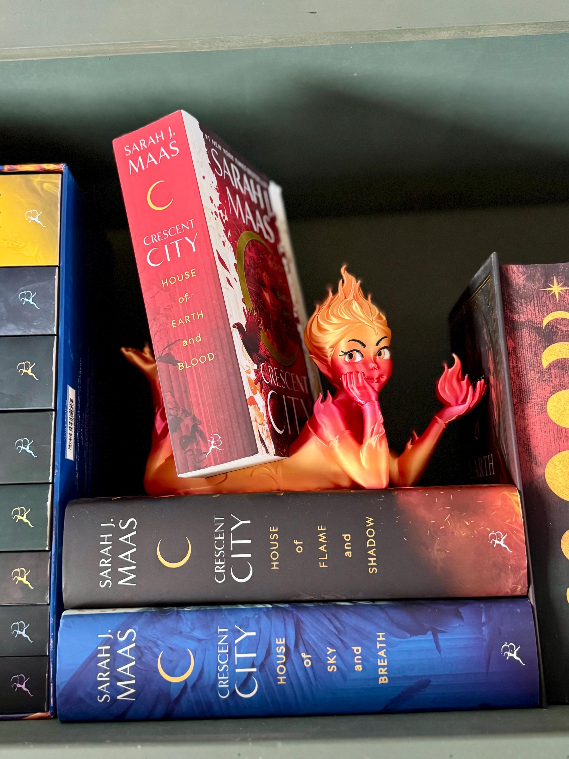 Fire Sprite Decor | Crescent City Lehaba | Bookish Decor | Book
