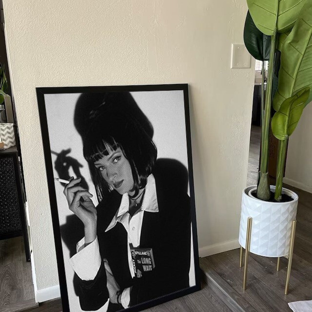Pulp Fiction Poster Movie Poster Blockbuster Movies Poster Etsy