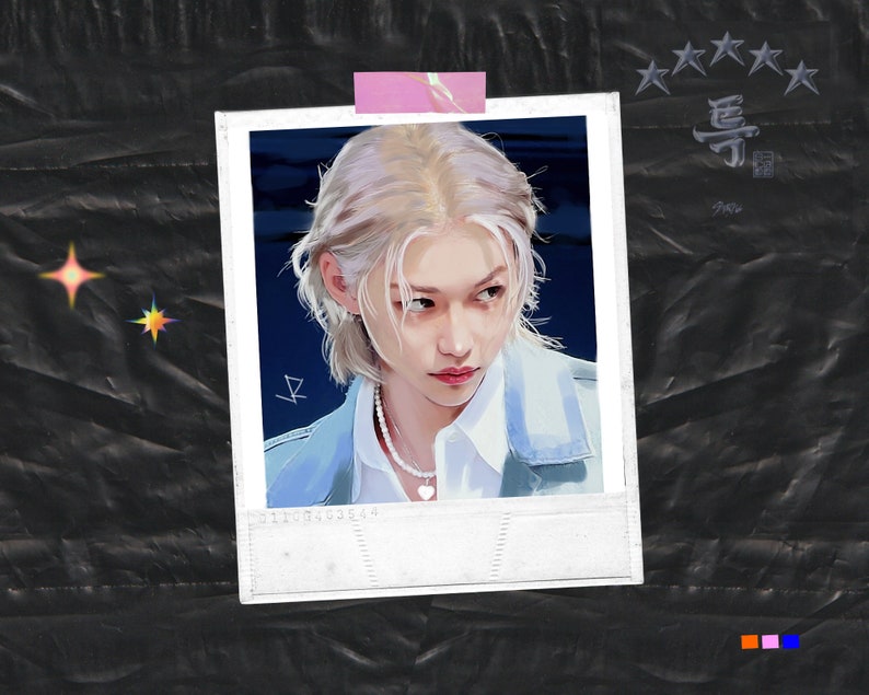 Felix 5-star Set Stray Kids Printable Wall Art DIGITAL - Etsy