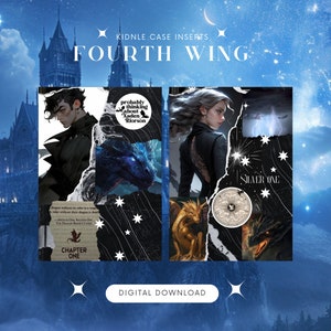 Fourth Wing Kindle Insert: Dragons & Xaden Riorson (Digital Download)