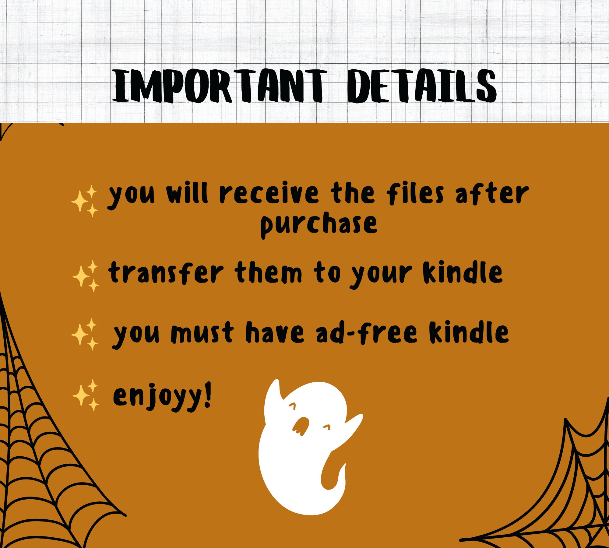 6 Kindle Halloween Lock Screens, Paperwhite Lock Screen, Kindle Screen