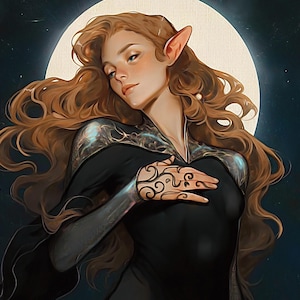 Ilustración de personajes personalizada, D&D, Arte de personajes originales, Personajes de libros, Encargo de OC personalizado, Dibujo de personajes de novela digital