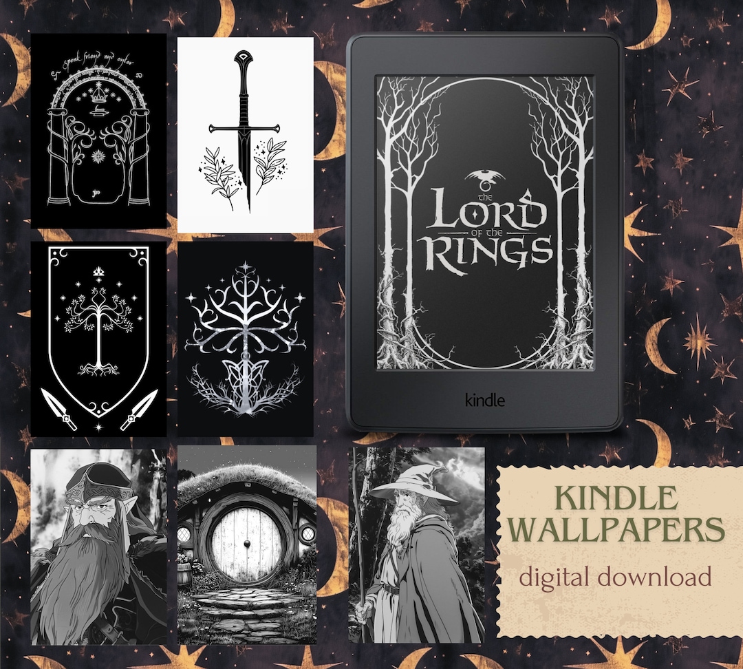 Lord of the Rings Lock Screens, Paperwhite, Kindle Accessor, Bookish ...
