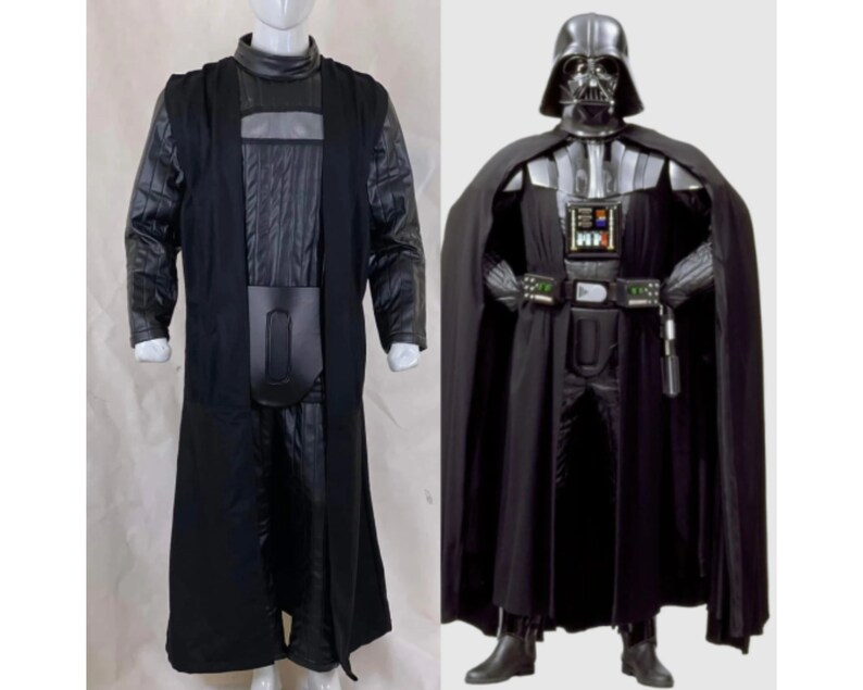 Darth Vader 2 Piece Cosplay Suit, Vader 2 Pice Suit, Custom Flight Suit ...
