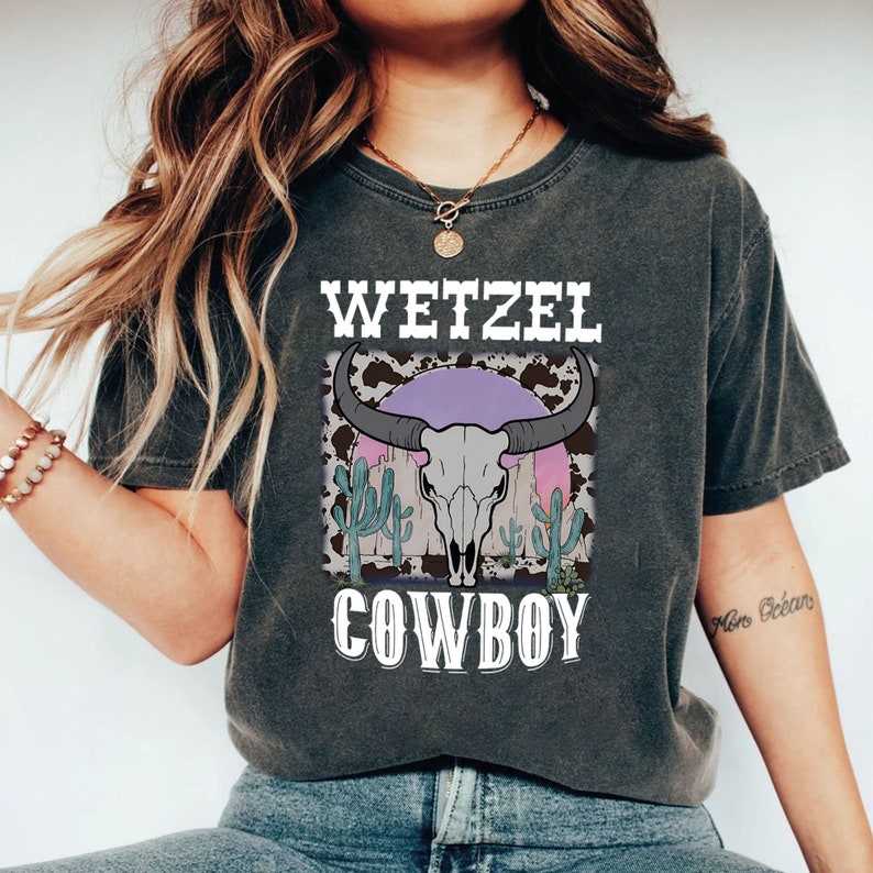 Wetzel T Shirt Cowboy Shirt Koe Wetzel World Tour 2023 Etsy