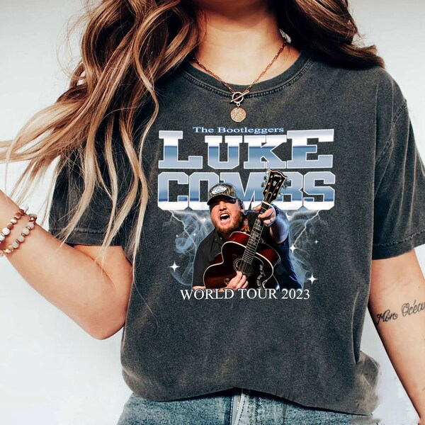 Luke combs world tour 2023 shirt Etsy.de