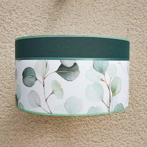 Duo fabric lampshade - Handmade