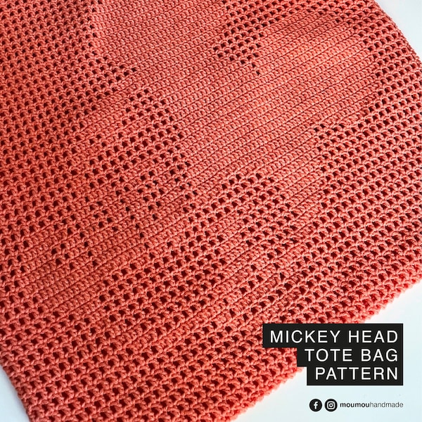 Mickey Heard häkeln Tasche - Muster
