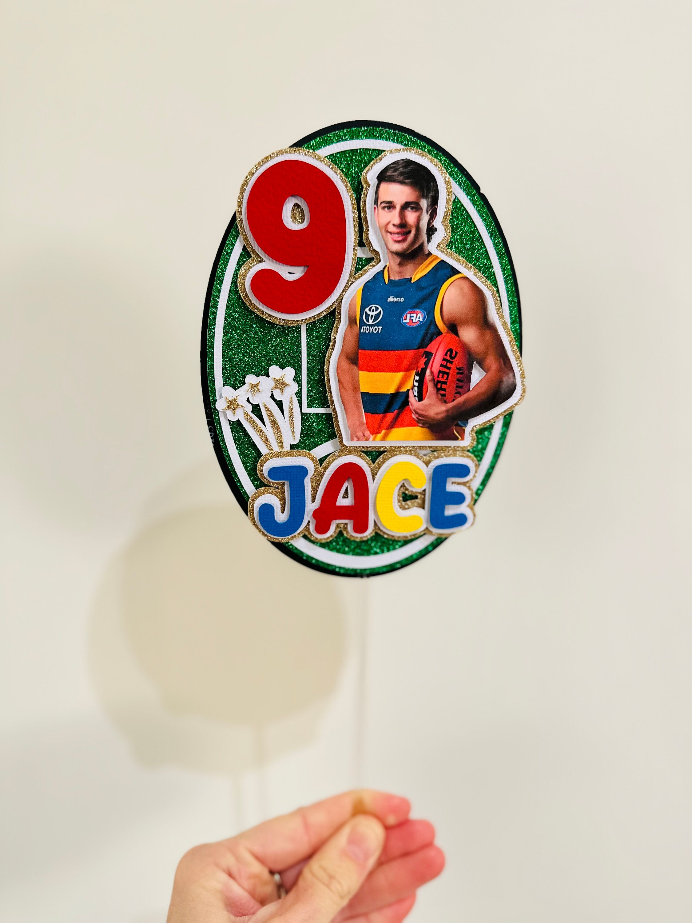 AFL Cake Topper AFL Football Cake Topper Footy Cake Topper Etsy Australia