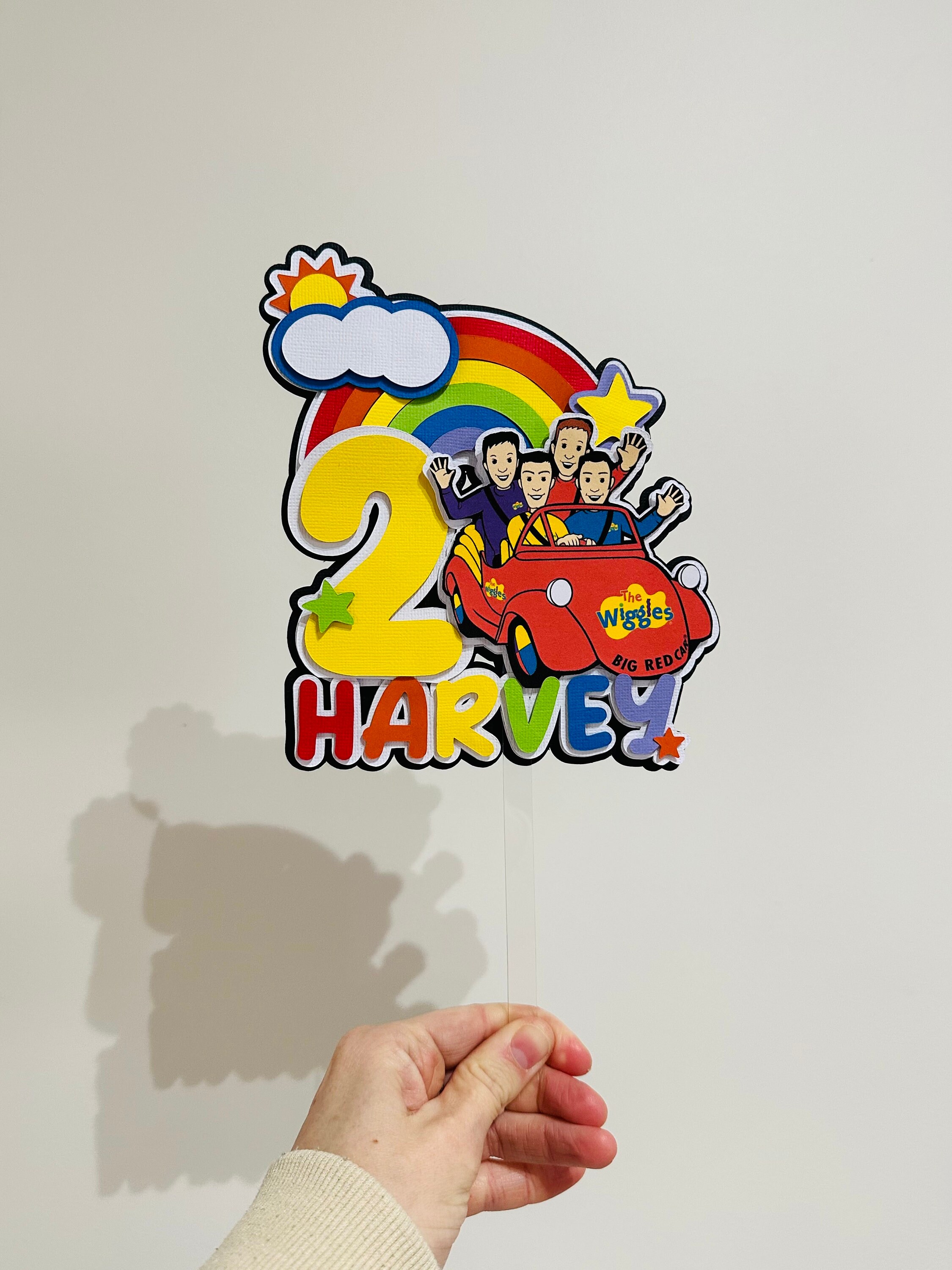 Wiggles Cake Topper, the Wiggles, Wiggles Cake, Cupcakes, Cake Topper