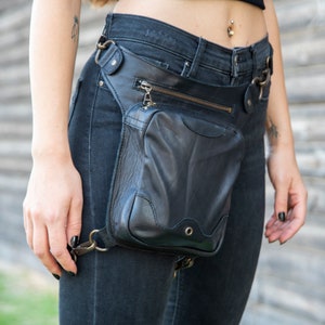 Leg Bag,Waist Bag,Hip Bag,Sling Bag,Thigh Bag,Crossbody Bag,Leather Leg Bag,Leather Waist Bag,Leather Hip Bag