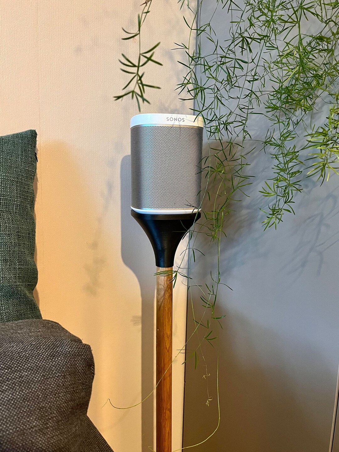 Sonos One SL Play1 Stand Pedestal Stand Wood Etsy