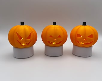 Velas de Halloween calabaza espeluznante