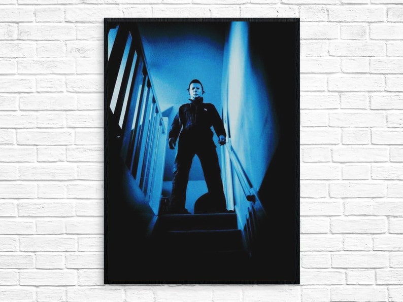 Michael Myers Halloween Poster Michael Myers Halloween John Etsy