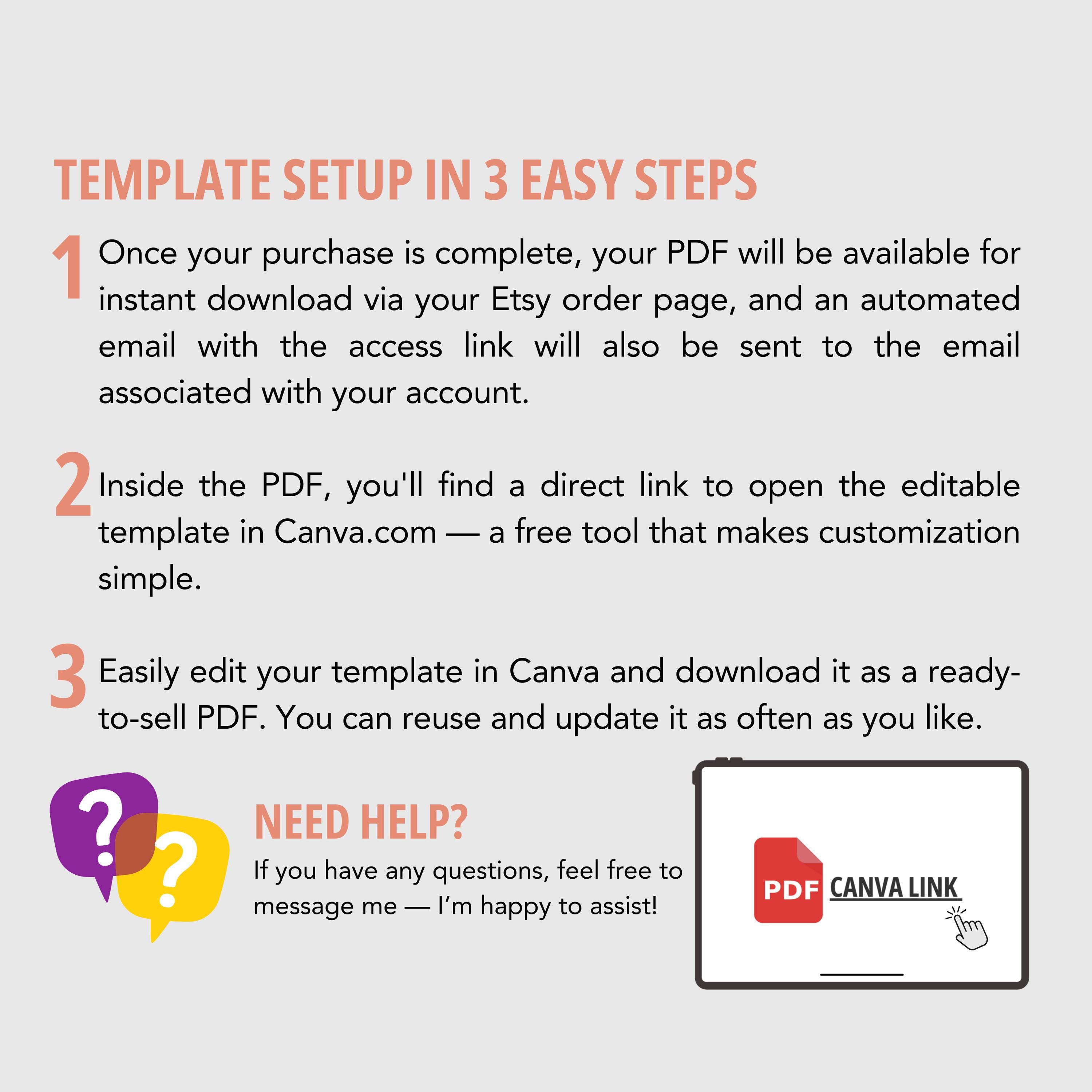 Sleep Reset Guide Canva Template | 7 Day Plan, Hormone Balance ...